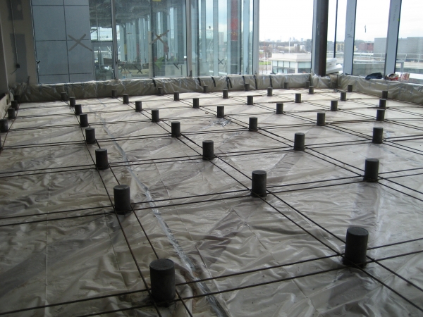 FS Castings Tied with Rebar